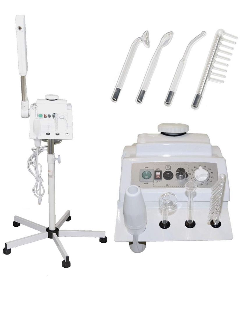 LCL Beauty 2 in 1 Aromatherapy Facial Steamer & High Frequency Machine for Salon Spa Beauty Equipment