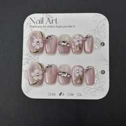 Press On Nails Size S Reusable Handmade