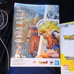 NEW S.H. Figuarts Super Saiyan 3 Son Goku Dragon Ball Z Figure Bandai Spirits