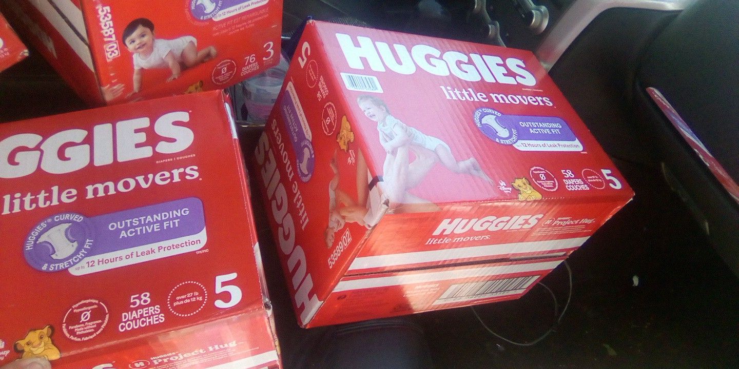Huggies Size 3 And 5