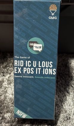 Gray Matters Games Ridiculous Expositions Humor Party Game