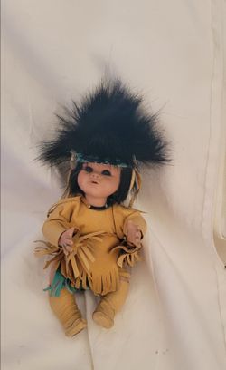 Native American Costume Baby Doll