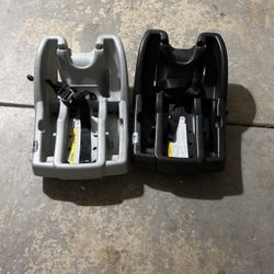 Two Graco Click Connect Car Seat Bases