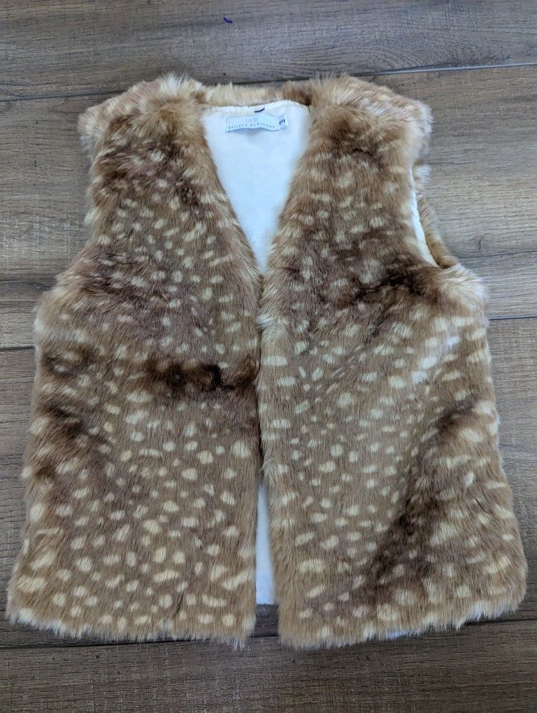 Faux Fur Vest Sz 3T