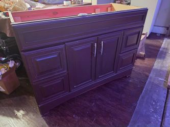Bathroom Vanity Cabinet 48inches, Used