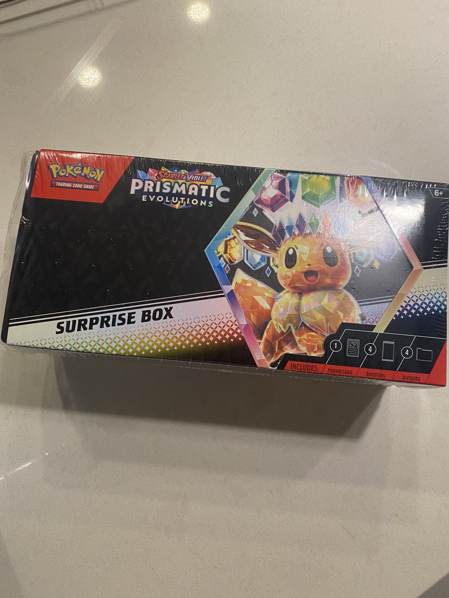 Prismatic Evolutions Surprise Box