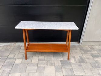 West Elm MCM console table