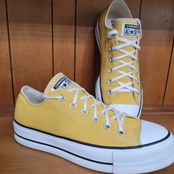 Converse yellow gold Sneakers
 Women's Size 10