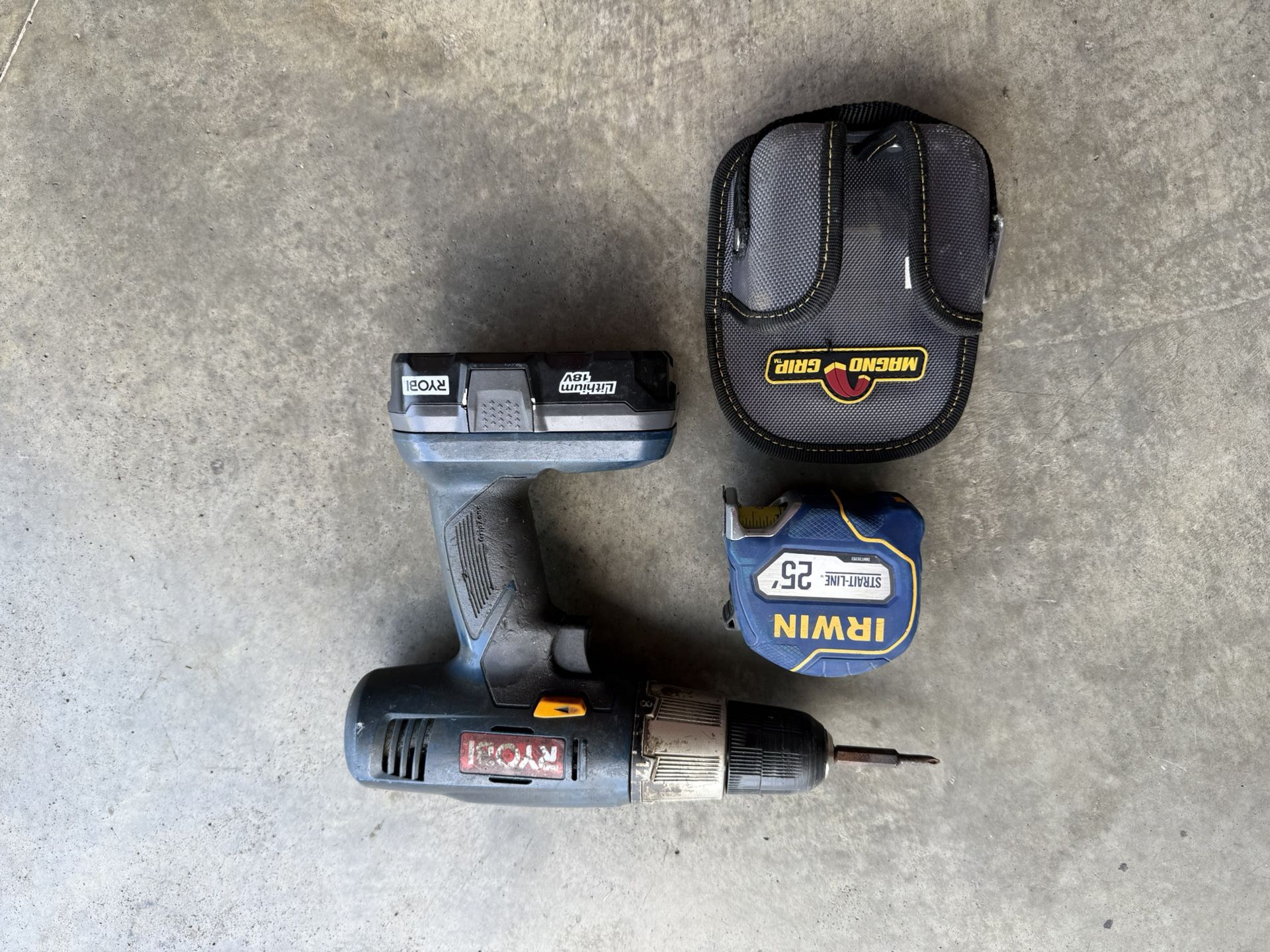 Electric Drill & IRWIN Straight-line 