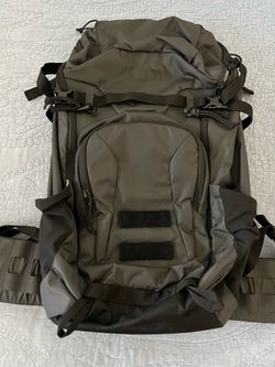 Tactical Military-Style Backpack Olive Green