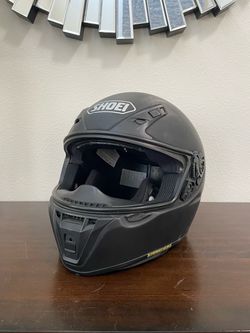 Shoei RF-SR Full Face Motorcycle Helmet XL 61-62cm Matte Black — NO VISOR