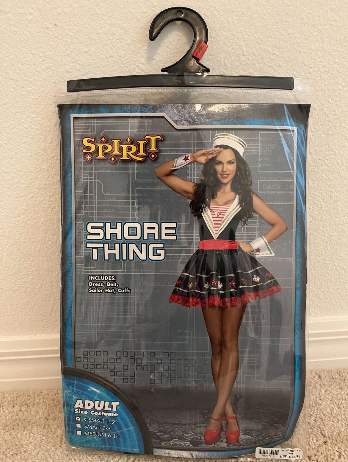 Halloween costume. Sailor Lady