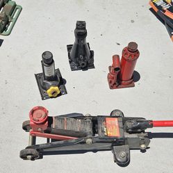 Car Floor Jacks (4 Toatal)