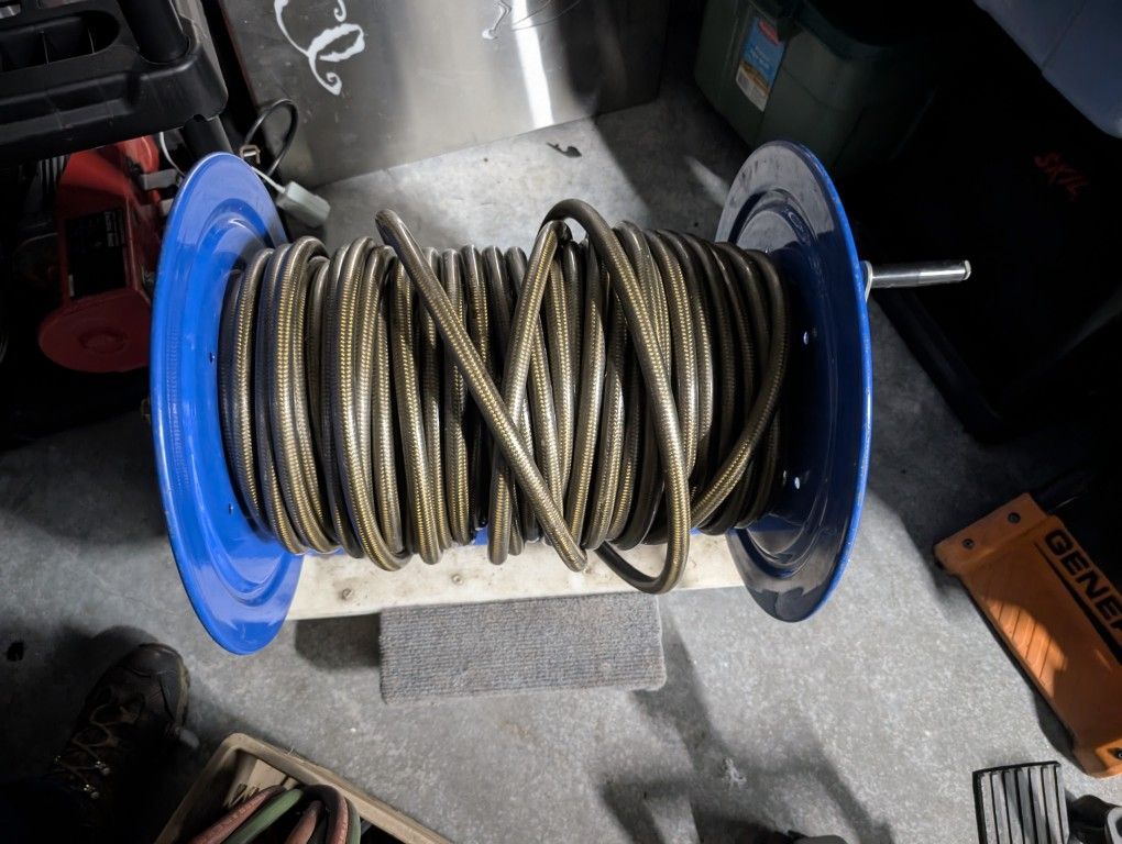 Coxreel Hose Reel And 100ft Simpson 4500 Psi Pressure Washer Hose