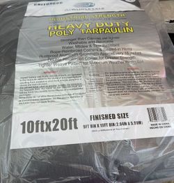 10X20 Heavy Duty Tarp