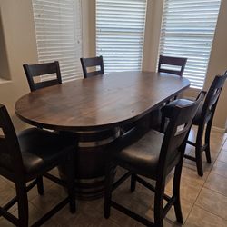 Barrel dining set