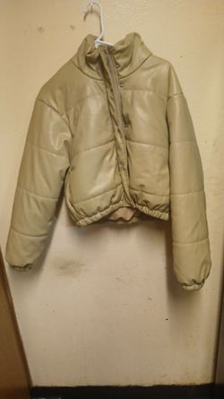 Kittenish Cropped Puffer Jacket