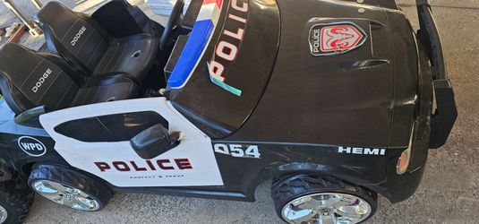 Dodge Hemi Police Kids Ride-On Car