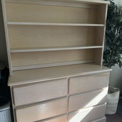 Solid Maple Wood Dresser