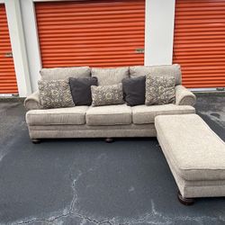 Ashley furniture Sofa + Ottoman set
