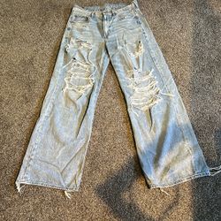 Jeans American Eagle 8 Regular Wide 