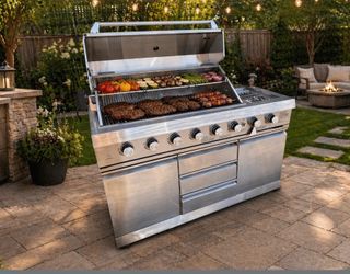 new open box bbq grill