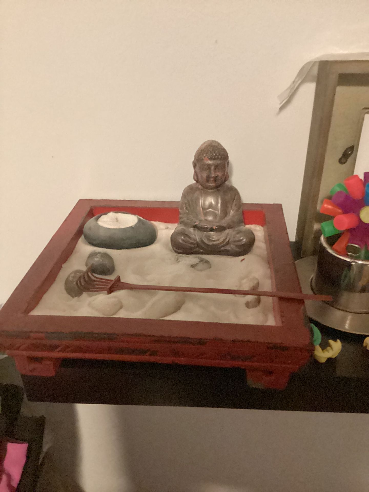 Zen Garden with Buddha
