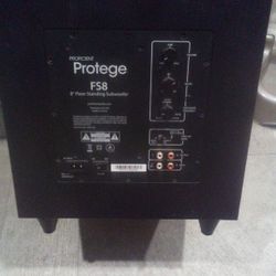 8 In Floor Standing  Dual Subwoofer