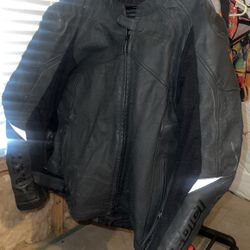 Leather Motorcycle Jacket 