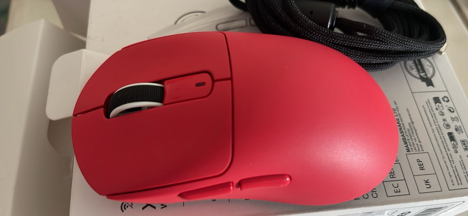 Attack Shark X3 Gaming Mouse Red