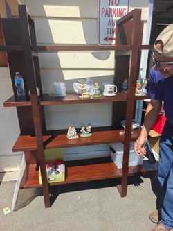 Wood shelf