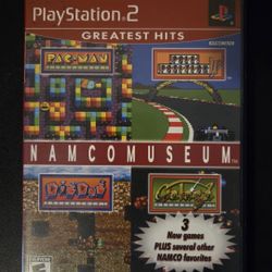 PS2 Game- NAMCO MUSEUM-Greatest Hits