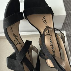 Black Suede Leather Dress Shoes 