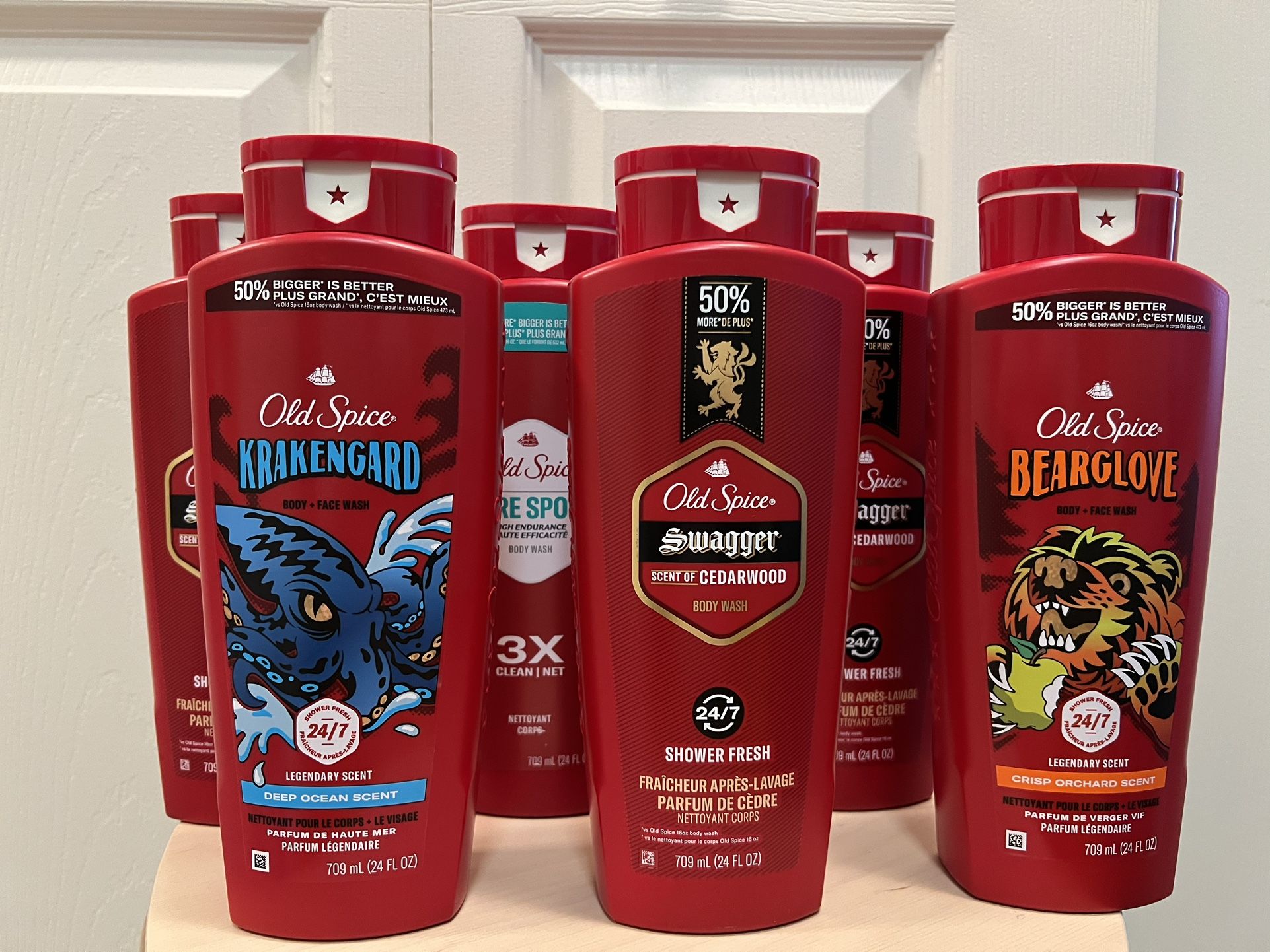 Old Spice Body Wash (3 For $18)