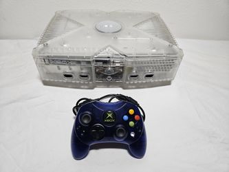 Custom Special Edition Crystal Original Xbox With 2TB Hard Drive