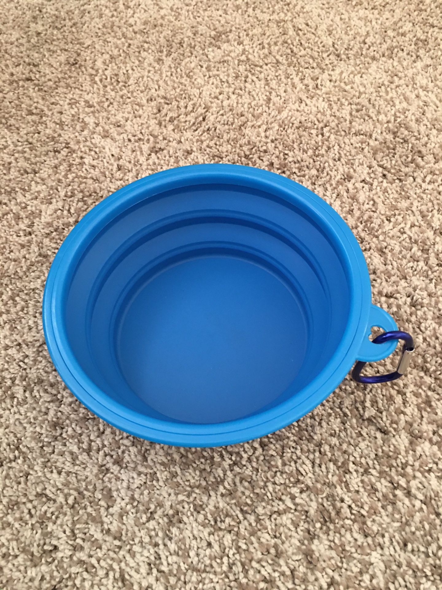 Large collapsible Pet Travel Bowl （New）