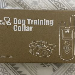BRAND NEW Dog Training Collar DOG CARE TC05 3 Training Modes - Black