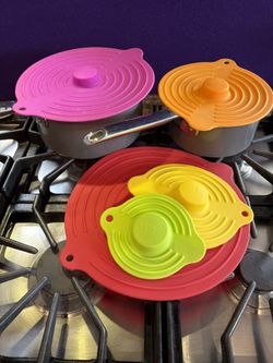 Silicone Suction Pot Lids.