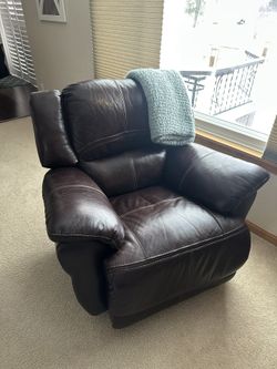 Leather Electric Recliner