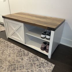 Entryway Bench With Storage