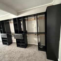 Closet organizers