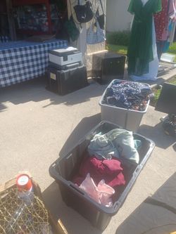 Yard sale open until 4 pm