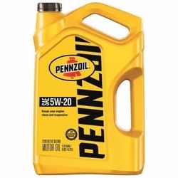 Brand New Pennzoil SAE 5W-20 Synthetic Blend Motor Oil