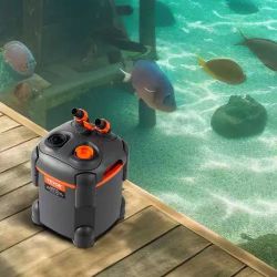  206]Aquarium Filter 172GPH, Canister Filter 30 Gallon, Ultra-Quiet Internal Aquarium Filter with UV Protection, Submersible Power Filter with Multipl