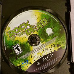 Rock The Dead PS3 Game And Case