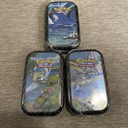 Pokémon Shining Fates Mini Tins Lot Of 3