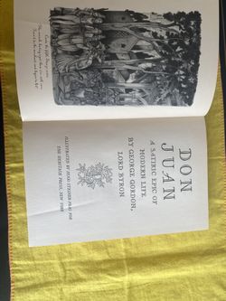 Don Juan By Lord Byron Hardback Book Copyright 1943