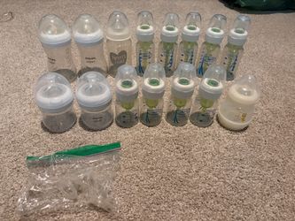 Baby Bottle Lot – Philips Avent, Dr. Brown's & More