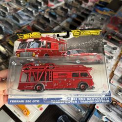 Hot Wheels Team Transport Ferrari 250 GTO Fiat Bartoletti Transporter