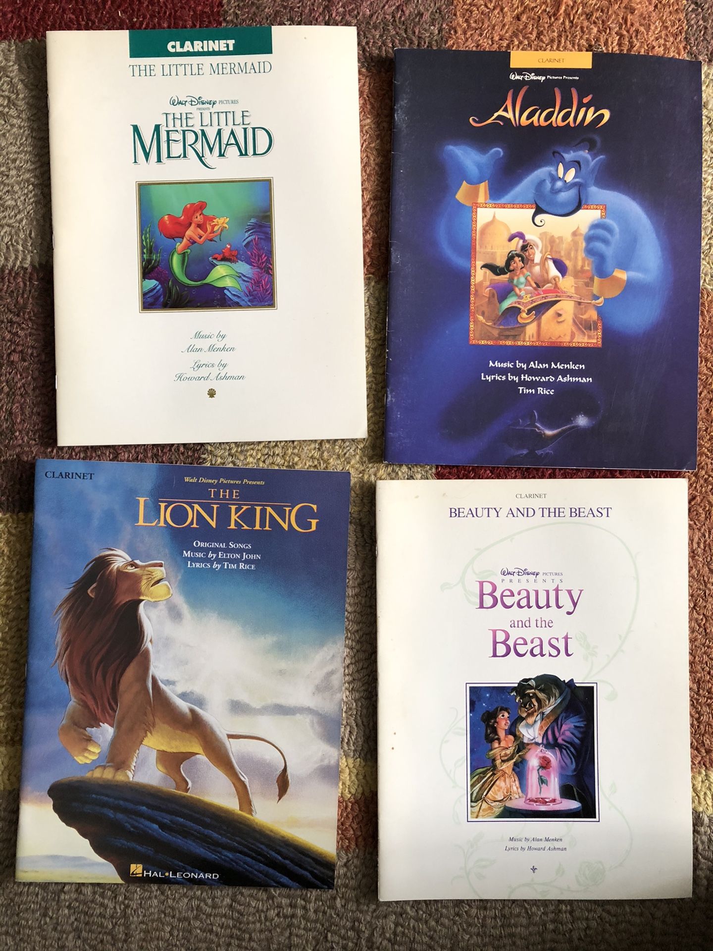 Disney’s Sheet Music For Clarinet